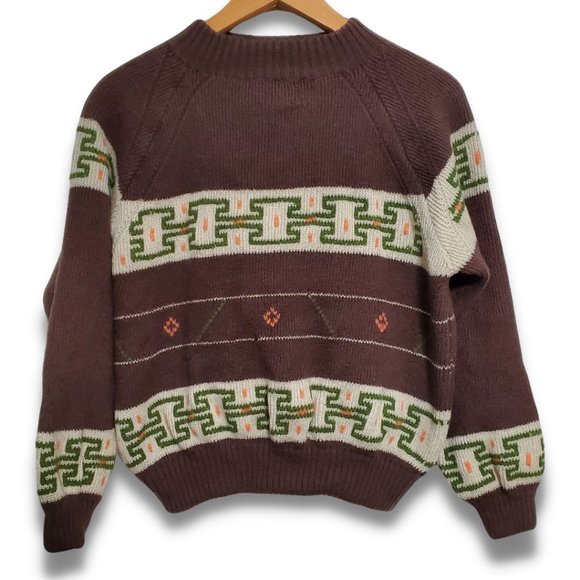 Vintage 60's to 70's Van Heusen Women's Small Wool Drawstring Waist Sweater - Picture 1 of 7